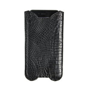 Чехол-карман для Apple iPhone 6 - SkinsUA, кожа крокодила, черный