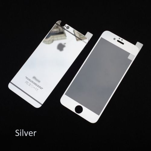 Защитное стекло для Apple iPhone 6 - зеркальное, серебристое Защитное стекло для Apple iPhone 6 - зеркальное, серебристое