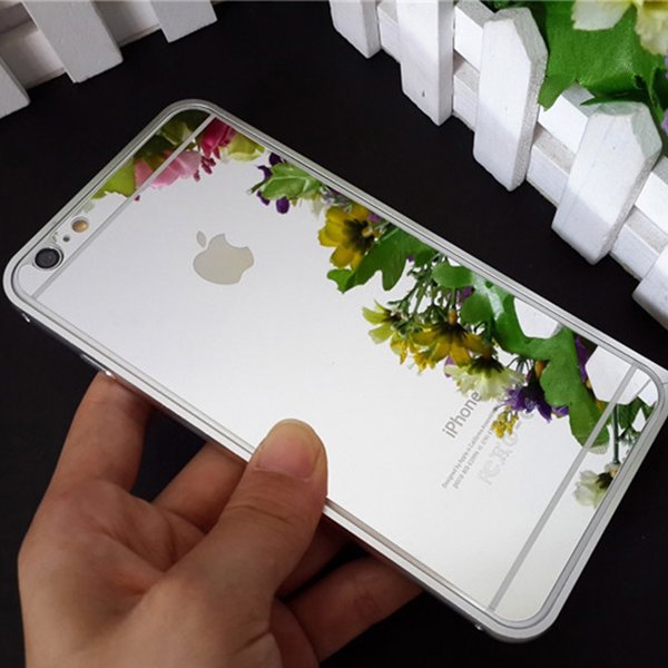 Защитное стекло для Apple iPhone 6 - зеркальное, серебристое Защитное стекло для Apple iPhone 6 - зеркальное, серебристое