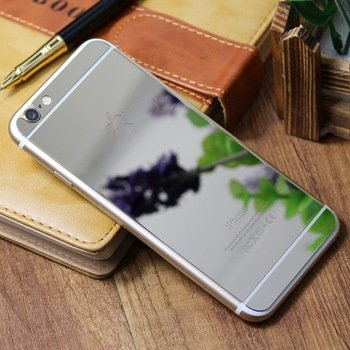 Защитное стекло для Apple iPhone 6 - зеркальное, серебристое Защитное стекло для Apple iPhone 6 - зеркальное, серебристое