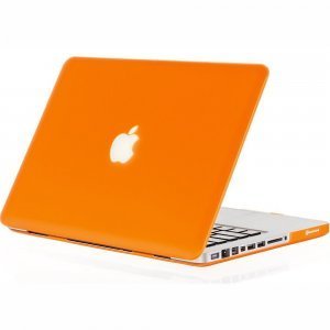 Чохол-накладка Apple MacBook Pro 13" - Kuzy Rubberized Hard Case помаранчевий