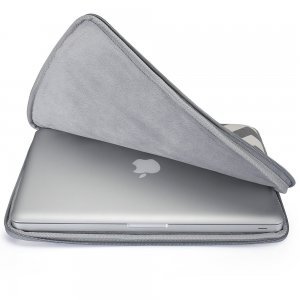 Чохол-кишеня для Apple MacBook 13" - Runetz Soft Sleeve сірий (шеврон)