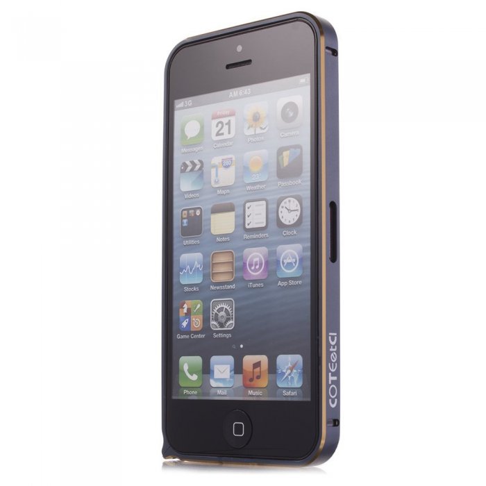 Чехол-бампер для Apple iPhone 5/5S - Cotєetcl (на клипсе) черный Чехол-бампер для Apple iPhone 5/5S - Cotєetcl (на клипсе) черный