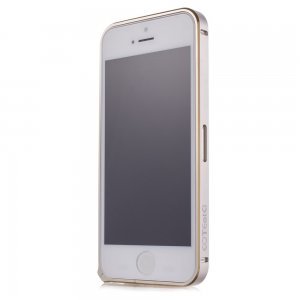 Чехол-бампер для Apple iPhone 5/5S - Cotєetcl (на клипсе) золотистый