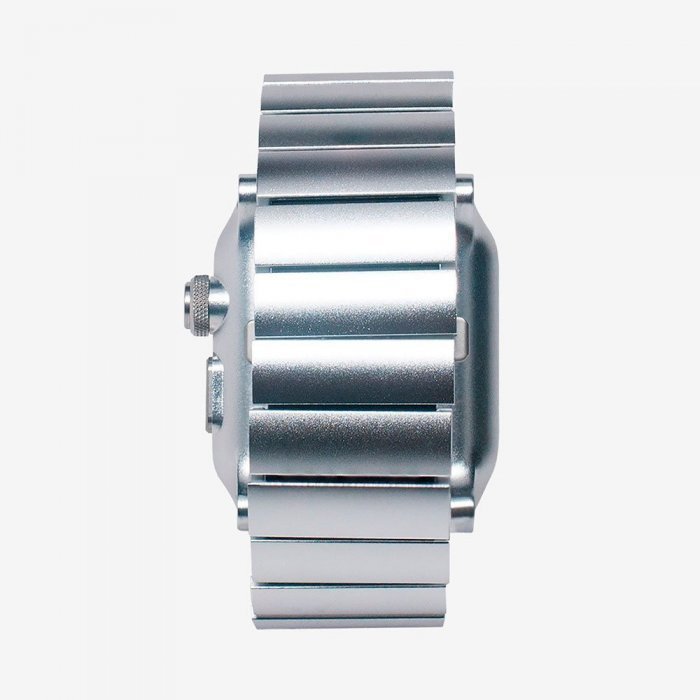 Чехол-ремешок для Apple Watch - LunaTik EPIK 2 LINK серебристый Чехол-ремешок для Apple Watch - LunaTik EPIK 2 LINK серебристый