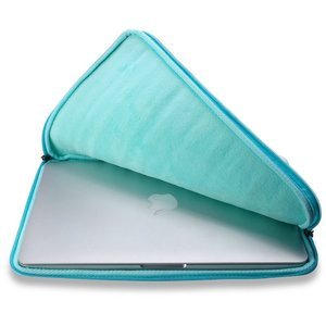 Чохол-кишеня Apple MacBook Pro 15"/Pro Retina 15" - Runetz Soft Sleeve блакитний (шеврон)