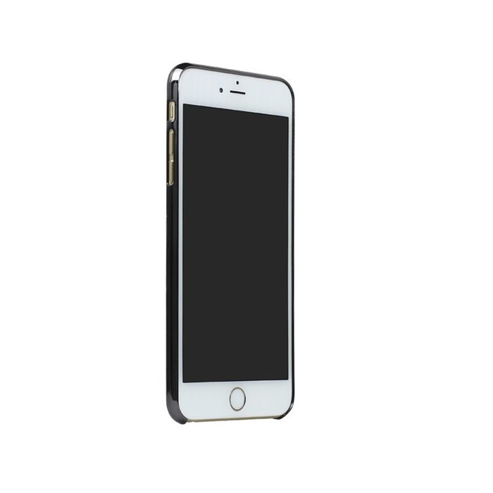 Чехол-накладка для Apple iPhone 6/6S - iBacks iFling Electroplating прозрачный + черный Чехол-накладка для Apple iPhone 6/6S - iBacks iFling Electroplating прозрачный + черный