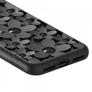 3D чохол SwitchEasy Fleur чорний для iPhone 8/7/SE 2020