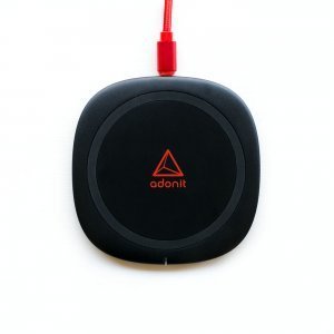 Беспроводное ЗУ Adonit Wireless Fast Charging Pad черное