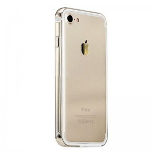 Металлический бампер Coteetci золотой для iPhone 7/8/SE