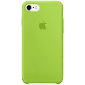 Силиконовый чехол зеленый для iPhone 8/7/SE 2020