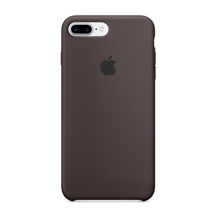 Силиконовый чехол коричневый для iPhone 8 Plus/7 Plus