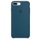 Силиконовый чехол синий для iPhone 8 Plus/7 Plus