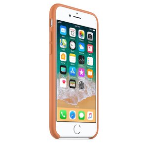 Силіконовий чохол блідо-жовтогарячий для iPhone 8/7/SE 2020