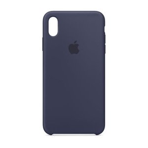 Силиконовый чехол темно-синий для iPhone XR