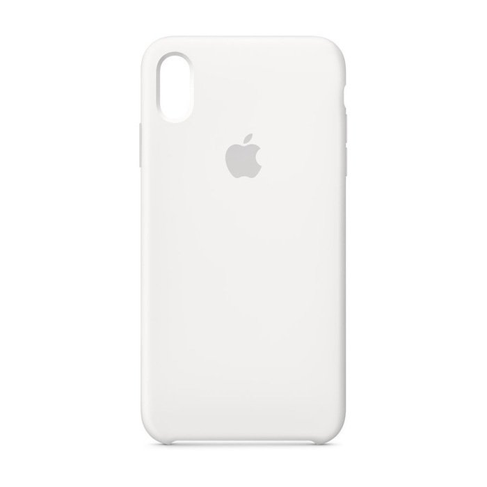 Силіконовий чохол білий для iPhone XR