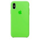 Силіконовий чохол Lime Green зелений для iPhone XS Max