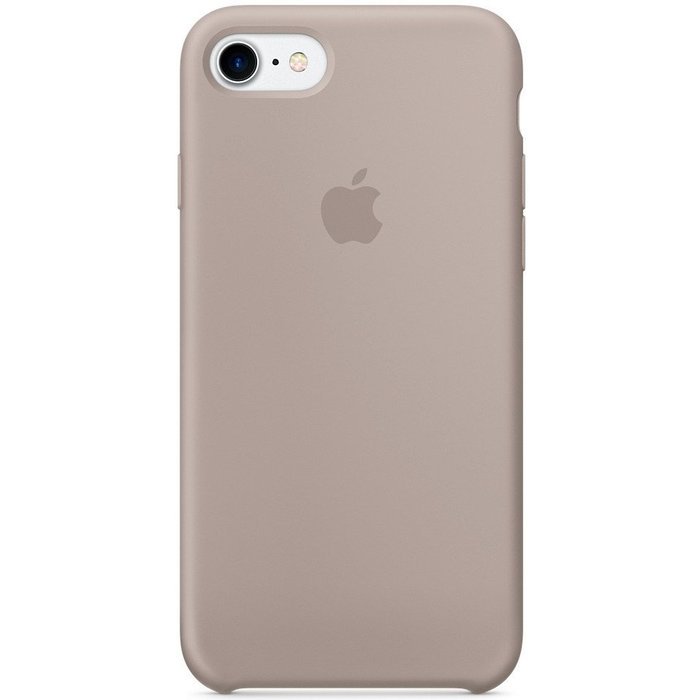 Силиконовый чехол серый для iPhone 7/8/SE 2020