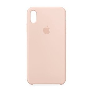 Силиконовый чехол розовый для iPhone XR