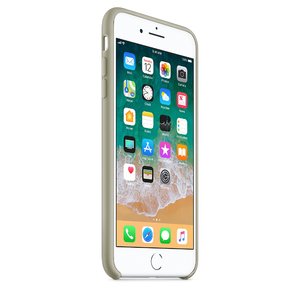 Силиконовый чехол серый для iPhone 8 Plus/7 Plus