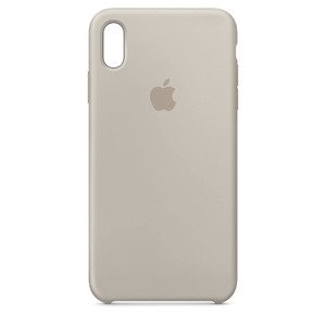 Силиконовый чехол серый для iPhone XR