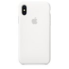 Силиконовый чехол белый для iPhone X
