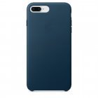 Оригинальный чехол Apple Leather Case синий (MQHR2) для iPhone 8 Plus/7 Plus Оригинальный чехол Apple Leather Case синий (MQHR2) для iPhone 8 Plus/7 Plus