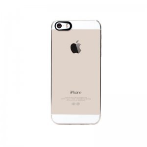 Прозрачный пластиковый чехол iBacks Transparent для iPhone 5/5S/SE