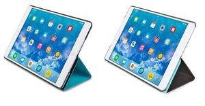 Чохол Smart Case чорний + блакитний для iPad Air / iPad (2017/2018)