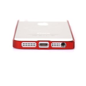 Металлический бампер Cross Metal SP-5 красный для iPhone 5/5S/SE