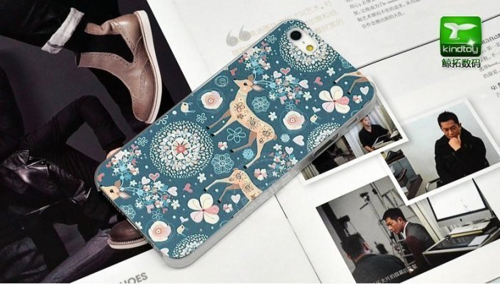 Чехол-накладка для Apple iPhone 5/5S с рисунком Fawn Чехол-накладка для Apple iPhone 5/5S с рисунком Fawn
