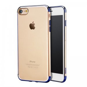 Силіконовий чохол Baseus Shining синій для iPhone 8/7/SE 2020