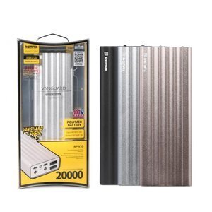 Зовнішній акумулятор Remax Pioneer Power Bank 20000мАч чорний