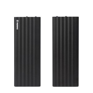 Зовнішній акумулятор Remax Pioneer Power Bank 20000мАч чорний