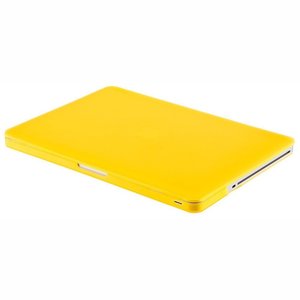 Чохол-накладка Apple MacBook Pro 13" - Kuzy Rubberized Hard Case жовтий