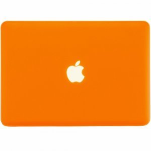 Чохол для Apple MacBook Air 13" - Kuzy Rubberized Hard Case помаранчевий