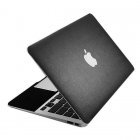 Наклейка для Apple MacBook Air 11" - SGP Leather Skin черный