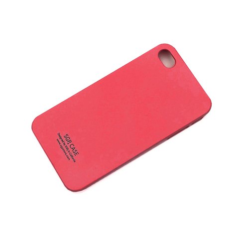 Чехол-накладка для Apple iPhone 4/4S - SGP красный
