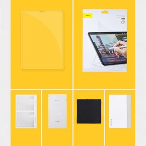 Защитная пленка Baseus 0.15mm Paper-like Film матовая, прозрачная для iPad (2017/2018)