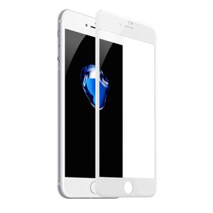 Захисне скло Baseus 0.23mm Anti-break Edge All-screen Arc-surface біле для iPhone 7/iPhone 8