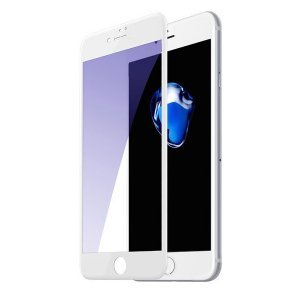 Защитное стекло Baseus 0.3mm All-screen Arc-surface Anti-bluelight белое для iPhone 7/8 Plus Защитное стекло Baseus 0.3mm All-screen Arc-surface Anti-bluelight белое для iPhone 7/8 Plus
