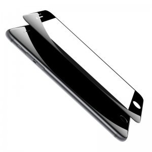 Защитное стекло Baseus All-screen Arc-surface 0.3мм, черное для iPhone 7/8 Plus