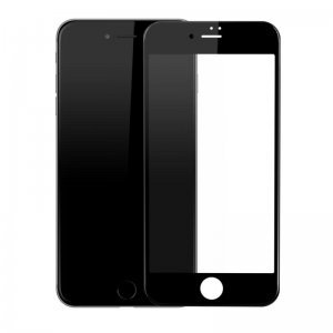 Защитное стекло Baseus All-screen Arc-surface 0.3мм, черное для iPhone 7/8