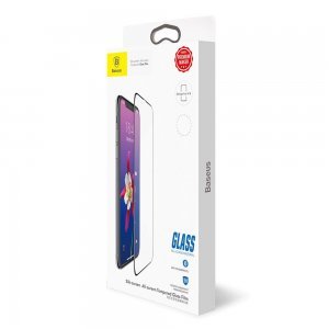 Защитное стекло Baseus 0.3mm Silk-screen All-screen глянцевое для iPhone X/XS/11 Pro