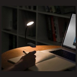 Лампа Baseus Comfort Reading Mini Clip Lamp (DGRAD-0G) темно-серая