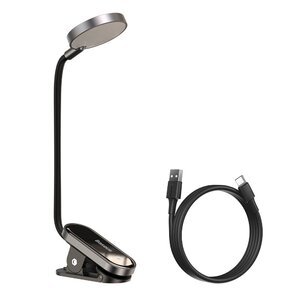 Светильник Baseus Comfort Reading Mini Clip Lamp серый (DGRAD-0G)