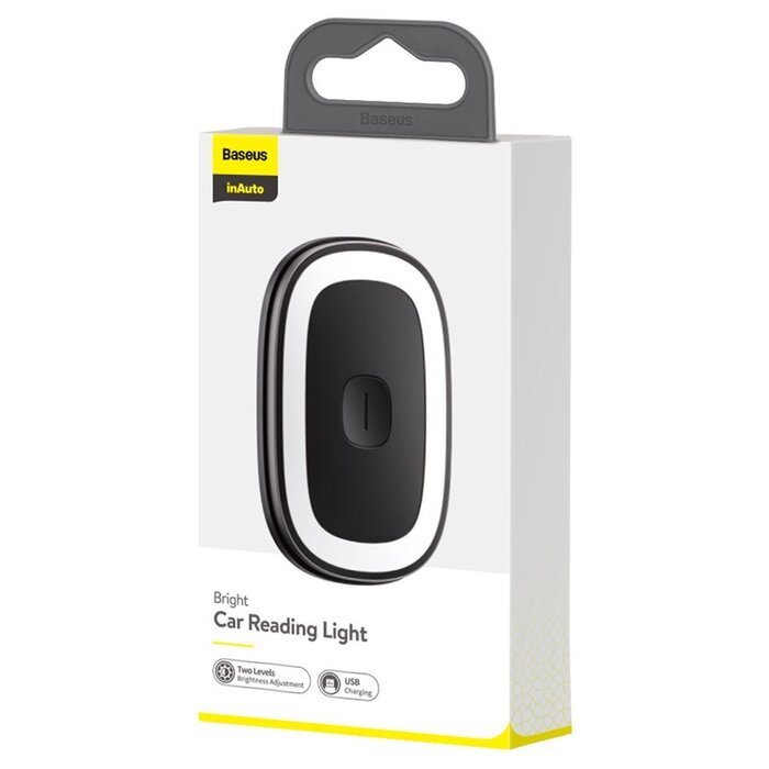 Бездротова магнітна світлодіодна автомобільна лампа Baseus чорна (CRYDD01-01)