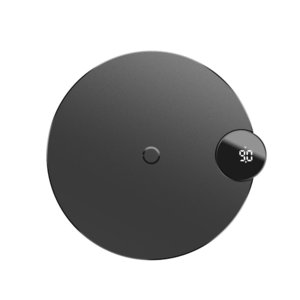 Беспроводное зарядное устройство Baseus Digital LED Display Wireless Charger черное