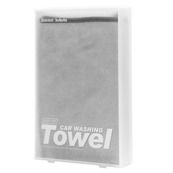 Микрофибра Baseus Easy Life Car Washing Towel 40х40см (CRXCMJ-0G) серая Микрофибра Baseus Easy Life Car Washing Towel 40х40см (CRXCMJ-0G) серая