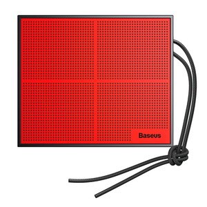 Портативний спікер Baseus Encok Music-Cube Wireless Speaker E05 червоний + чорний